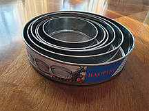 Набір сит для борошна round strainer набір 6 шт