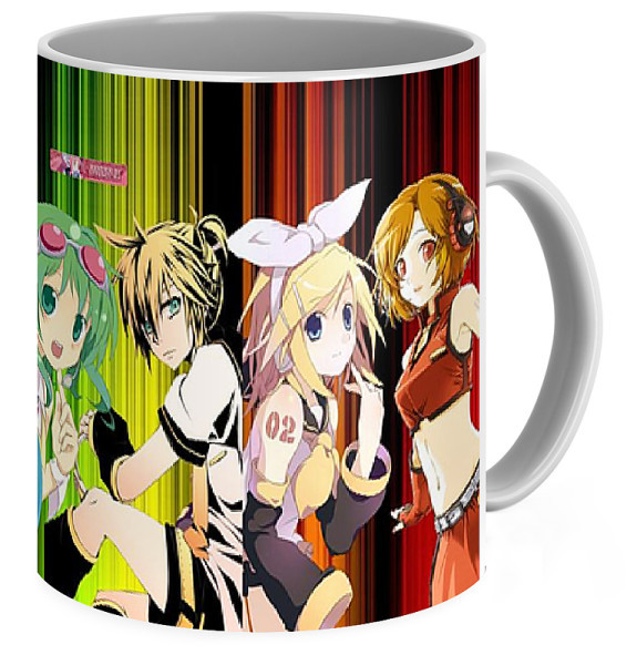 Кухоль Вокалоїди Vocaloid Хацуне Міку Hatsune Miku Ласкаво просимо VC 02.12, фото 1