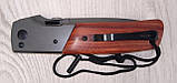 Ніж складний Browning, стопорний штифт, гвинти на фіксаторе, фото 5