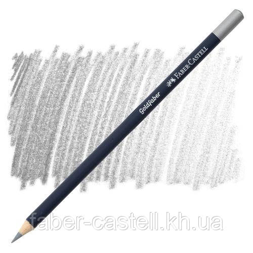 Кольоровий олівець Faber-Castell Goldfaber колір срібний No251 (Silver), 114791