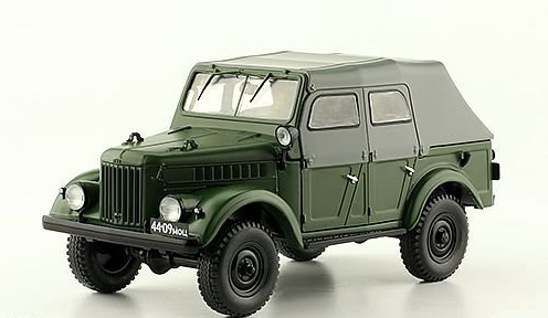 Легендарні Автомобілі №59 - ГАЗ-69А | колекційна Модель 1:24 | Hachett, фото 1