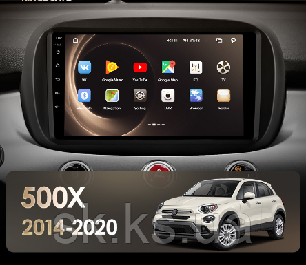 Junsun 4G Android магнітола для Fiat 500X 2014 - 2020