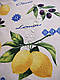 Скатертина тефлонова з лимонами. Пошиття під замовлення, фото 3