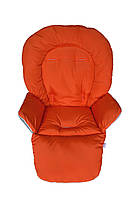 Чехол DavLu на стульчик для кормления Capella, Bambi оранжевый (Ch-339)