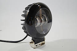 Додаткова світлодіодна LED фара 45Вт (Black)+ ДХО, Чіткої світловий тіньової кордоном