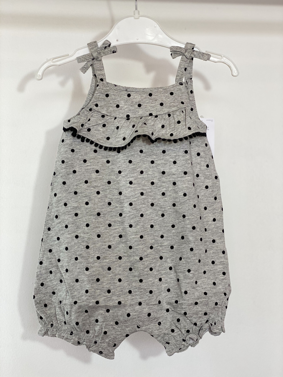 Пісочник для дівчинки Carters 16880110 6 міс 61-69 см Сірий