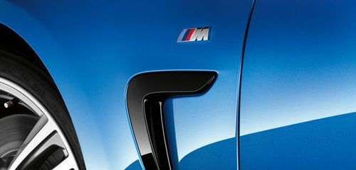 Емблема-шильдик BMW M на переднє крело
