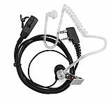 Гарнітура прихованого носіння для рацій Baofeng UV-5R, Kenwood, фото 2