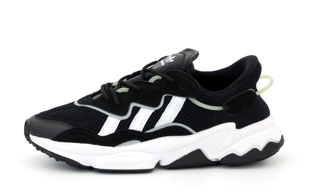 Чоловічі кросівки Adidas Ozweego Black, чоловічі кросівки адідас озвиго, чоловічі кросівки Adidas Ozweego
