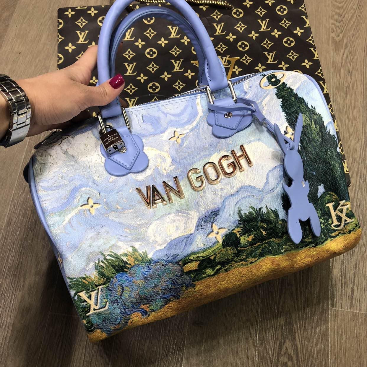 сумка ван гога вайлдберриз. сумка луи виттон коллекция ван гог. сумка ван гог. шоппер с картиной звездная ночь. сумка звездная ночь ван гог.