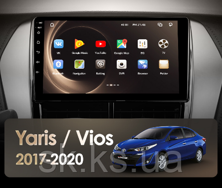 Junsun 4G Android магнітола для Toyota Yaris Vios 2017-2020