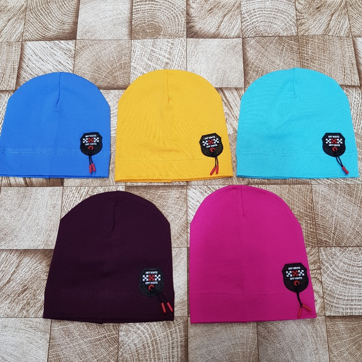 Шапка трикотажна для хлопчика одношарова р 48-50