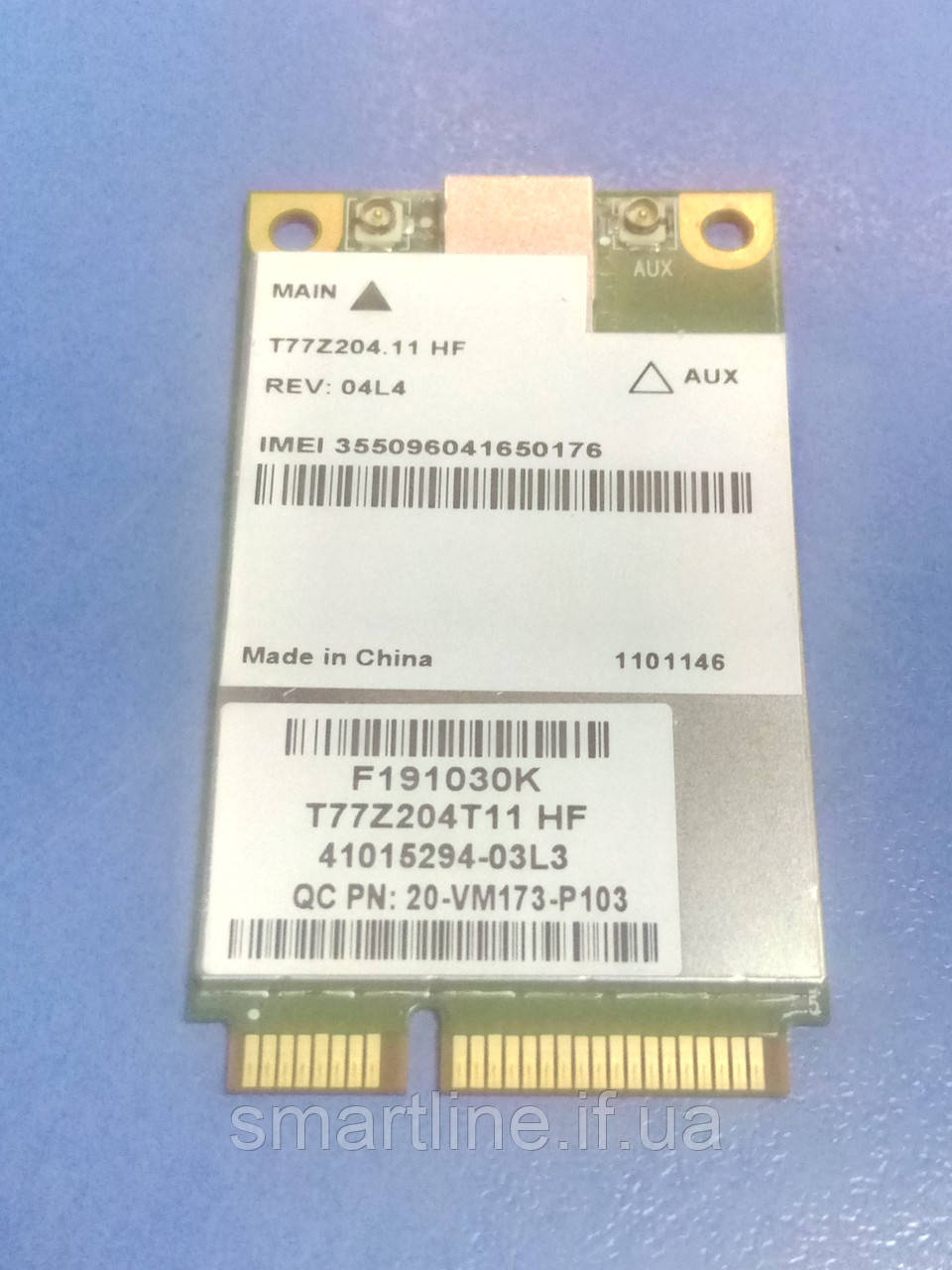 Sierra Wireless t77z204.11 HF Mini PCIe PCI-Express 3g (mc8305)