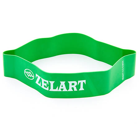 Стрічка опору LOOP BANDS FI-8228-4 навантаження М, зелений, фото 1