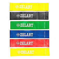 Стрічка опору LOOP BANDS FI-8228-4 навантаження М, зелений, фото 4