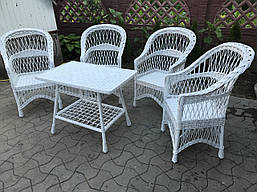 Плетені меблі з лози «Біла», фото 5