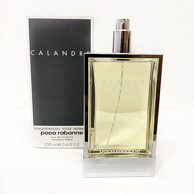 Вінтажна жіноча туалетна вода Paco Rabanne Calandre 100ml тестер оригінал, квітковий деревний аромат