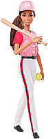 Кукла Барби Cофтбол Олимпийские игры Токио Barbie Olympic Games Tokyo 2020 Softball Doll GJL77