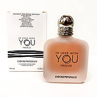 Элитные женские духи Giorgio Armani In Love With You Freeze 100ml оригинальный тестер, цветочный аромат