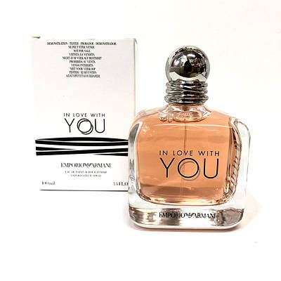 Жіноча парфумована вода Giorgio Armani In Love With You 100ml тестер оригінал, квітково-фруктовий аромат