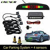 Паркувальна система на 4 датчики паркування паркінг Assistant Parking Sensor Black, фото 6
