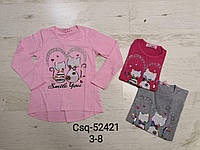 Туники для девочек оптом, размеры 3-8 лет, Seagull, арт. CSQ-52421