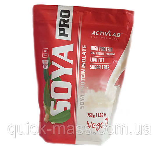 Веганський протеїн ActivLab Soja Pro 750 грам