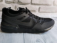 Мужские кроссовки Nike текстильные черные