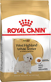 Royal Canin WESTIE ADULT 3 кг — КОРМ ДЛЯ СОБАК ПОРОДИ ВЕСТ-ХАЙЛЕНД-УАЙТ-ТЕР'ЄР У ПОВІТЛІ ВІД 10 МЕСЯЦІВ