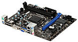 Материнська ПЛАТА s1155 MSI MS-7788 ( H61M-P20 (G3) ) на DDR3 з ПІДТРИМКОЮ Core - i7,i5,i3 3го ПОКОЛІННЯ 1155, фото 3
