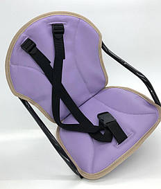 Сідло на раму дитяче Comfort метал фіолетове