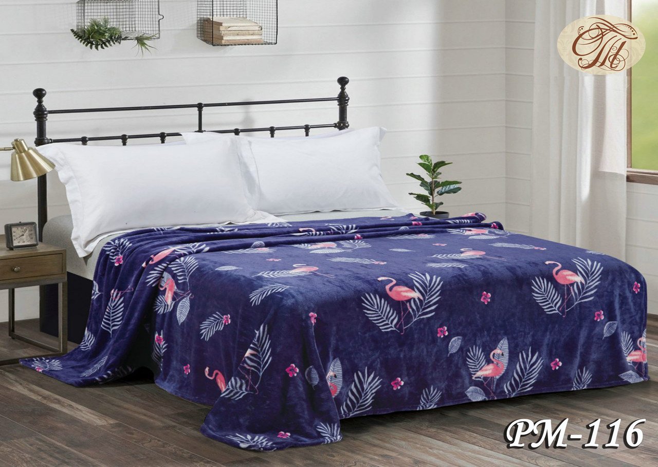 Плед из флиса Фламинго (220х240), фото 1