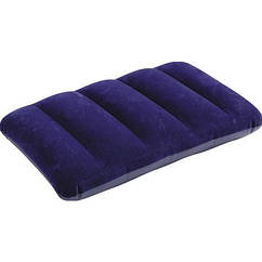 Подушка надувна Intex Pillow синя 43х28х9 см