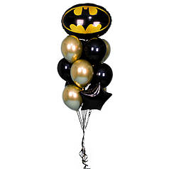 Кульки на день народження хлопчика з емблемою Бетмена