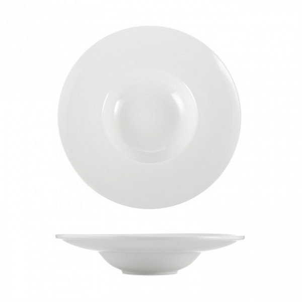 Тарілка для пасти Helios Extra white 300 мл (0118)