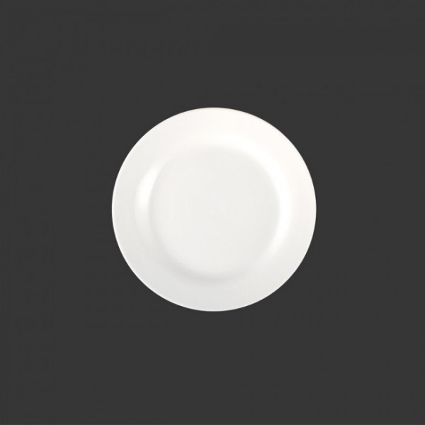 Тарілка кругла порцеляновий 7" Helios Extra white 180 мм (0101)