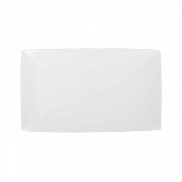 Блюдо для суши плоское Helios "Extra white" 355х135 мм (0176)