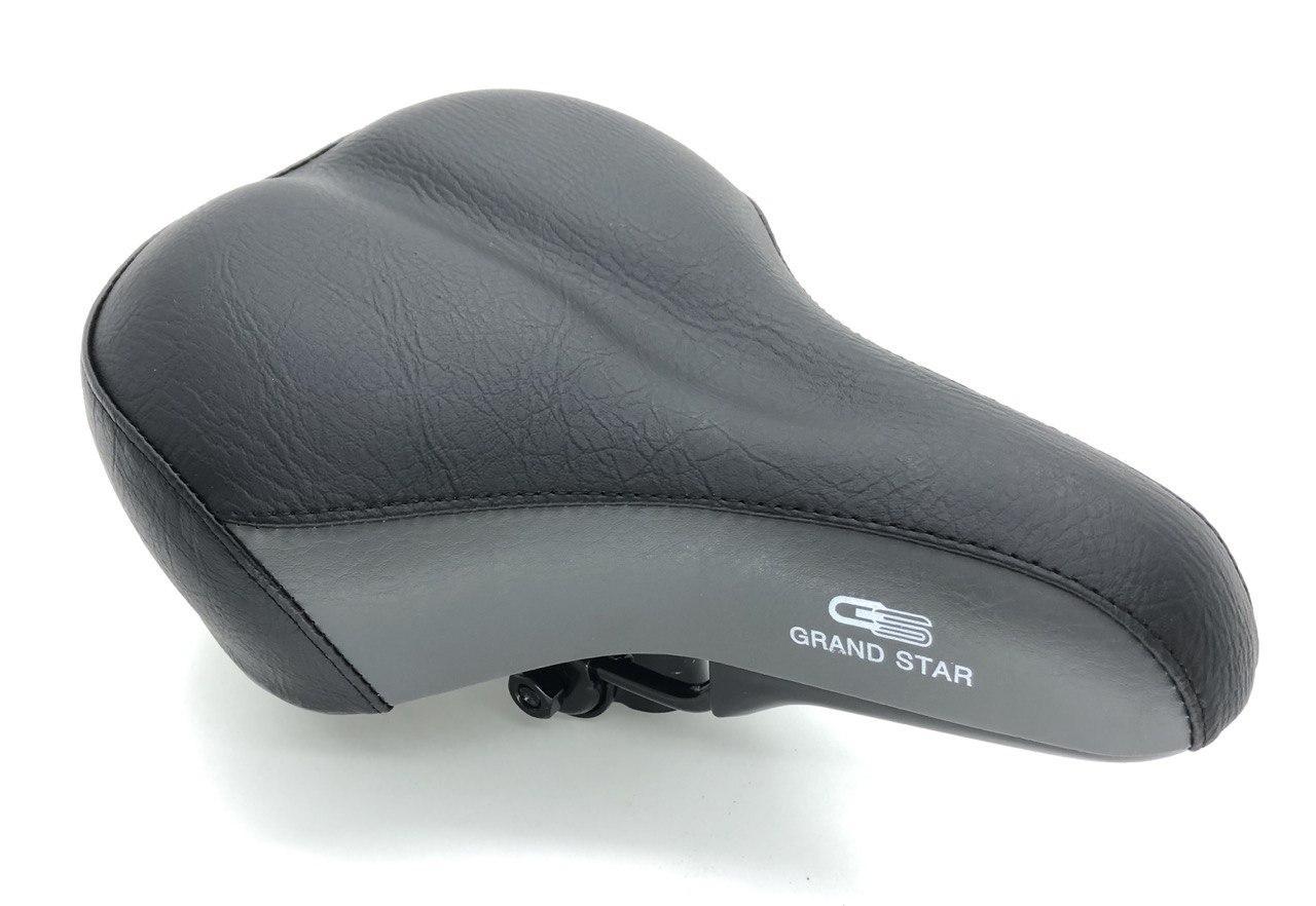 Седло Grand Star GS-809-B11D пружина с замком черный