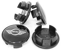 Колпачки для оригинальных дисков Mini-cooper (черные)