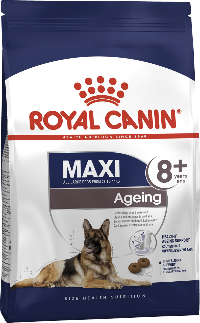 Royal Canin MAXI AGEING 8+ 3кг - КОРМ ДЛЯ ЗРЕЛЫХ СОБАК КРУПНЫХ РАЗМЕРОВ