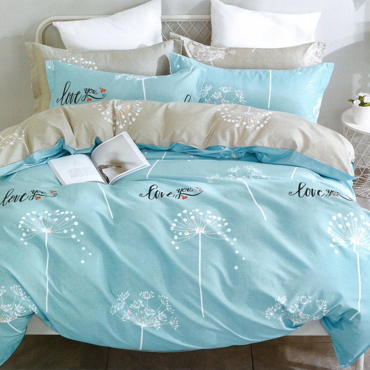 Постільна білизна Королева Ночі (Ранфорс) | Полуторний комплект | 50х70 |, фото 1