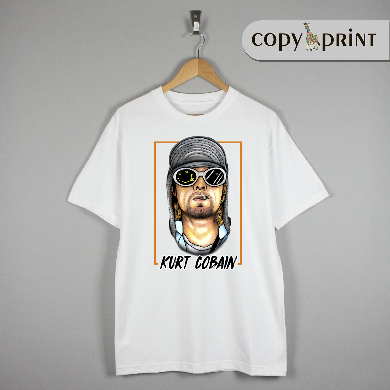 Футболка: Курт Кобейн (Kurt Cobain №4)