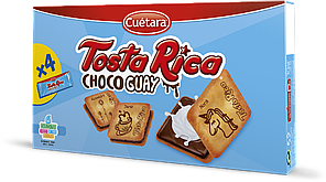 Хрустке печиво Choco Guay Tosta Rica Cuetara 168г Іспанія