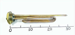 ТЕН для бойлера 2000w з різьбленням 1¼" та місцем під анод м6 Thermowatt (Італія)