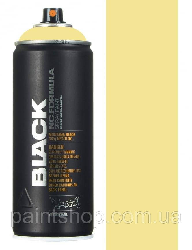 Аерозольна фарба Montana Black 1005 Smash's Potato 137 (Світло-жовтий) 400 мл