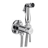 Змішувач для гігієнічного душу ВБУДОВАНИЙ з лійкою і шлангом ZERIX LR5398-2 (LL1461), фото 2