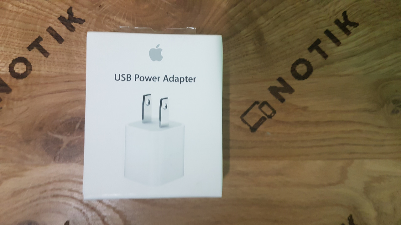 ЗАРЯДНИЙ ПРИСТРІЙ APPLE 5W USB POWER ADAPTER (MD810LL/A) ОРИГІНАЛ