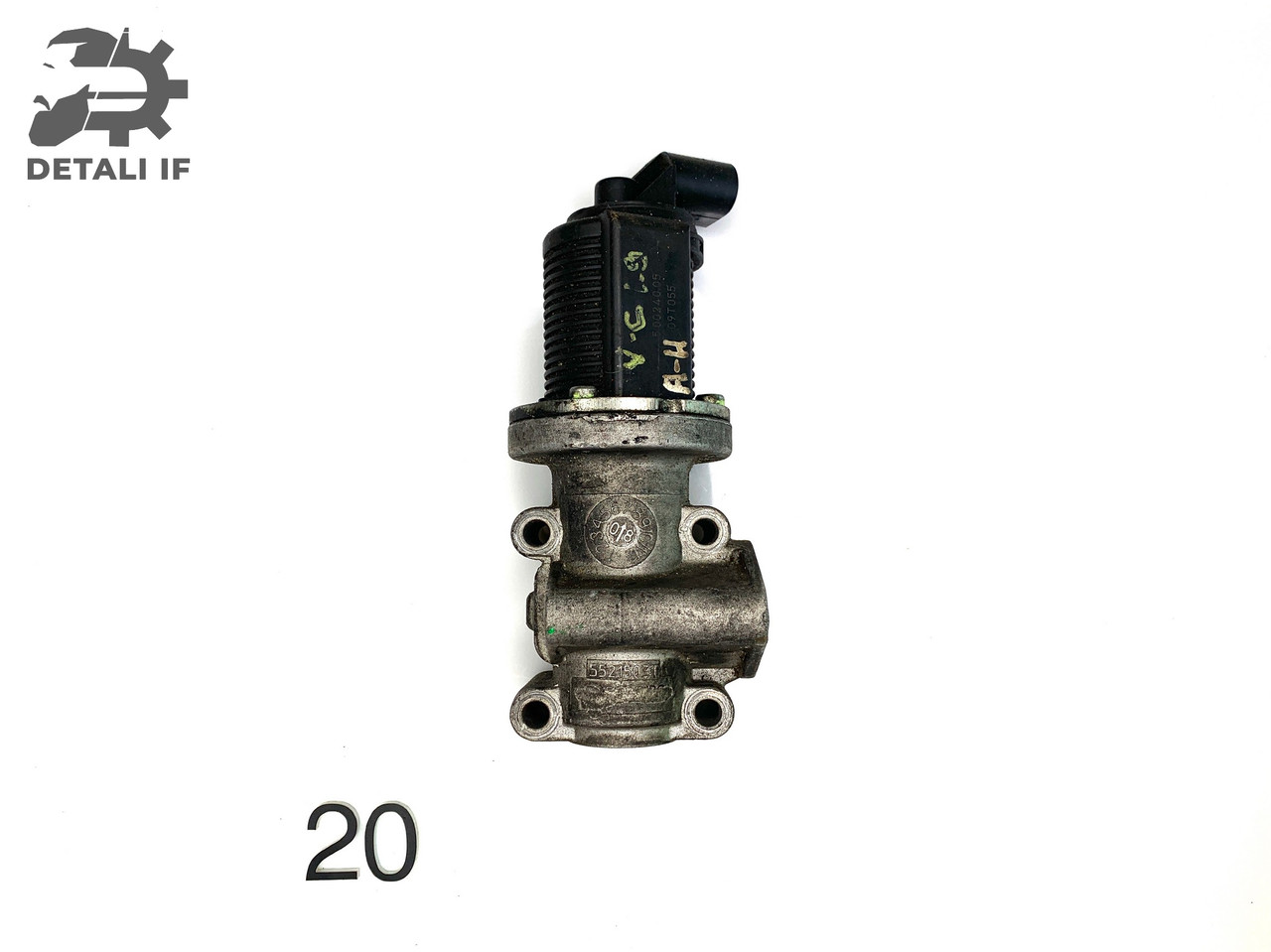 Клапан EGR Опель єдр 1.9 CDTI 55204250, 55215031, 50024005 №20