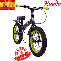 Испански детский Беговел-Велобег Racer BA14-04 Черный