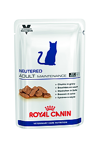 Royal Canin NEUTERED ADULT MAINTENANCEPouches 0,85 кг - вологий корм для стерилізованих котів до 7 років